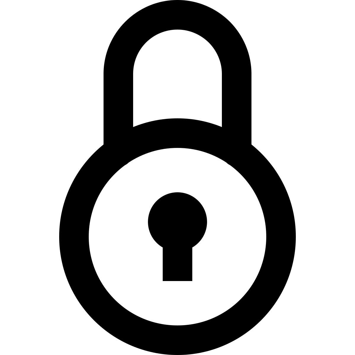 forma regular sharp style 2 잠금 icon