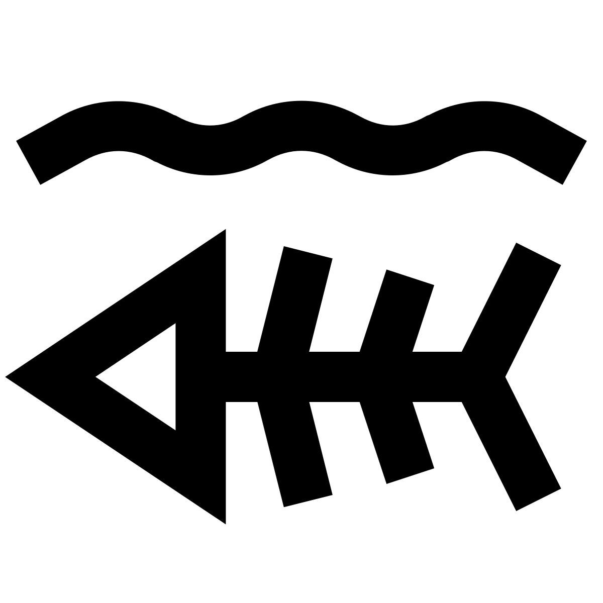 forma regular sharp style 海洋污染 icon