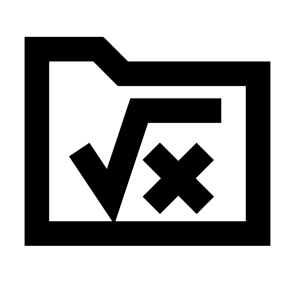 forma regular sharp style cartella matematica icon