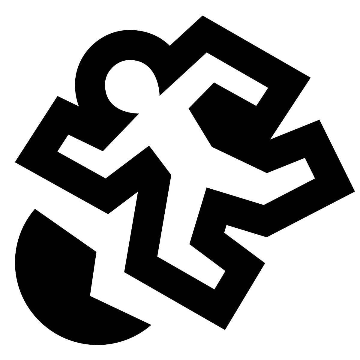 forma regular sharp style tiza asesina icon