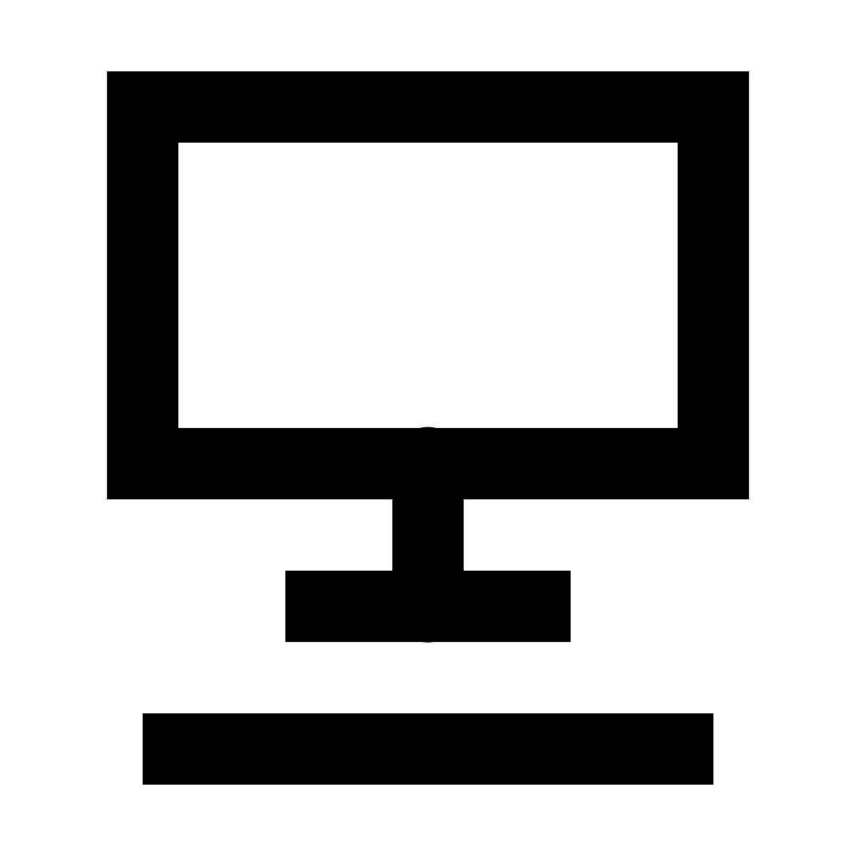 forma regular sharp style my computer icon