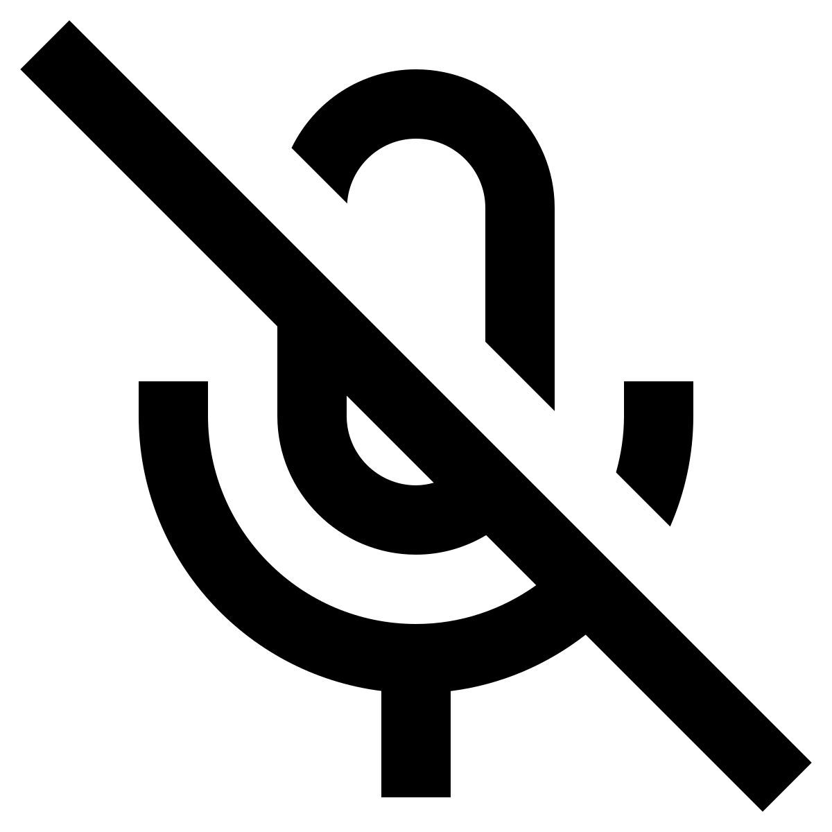 forma regular sharp style 没有麦克风 icon