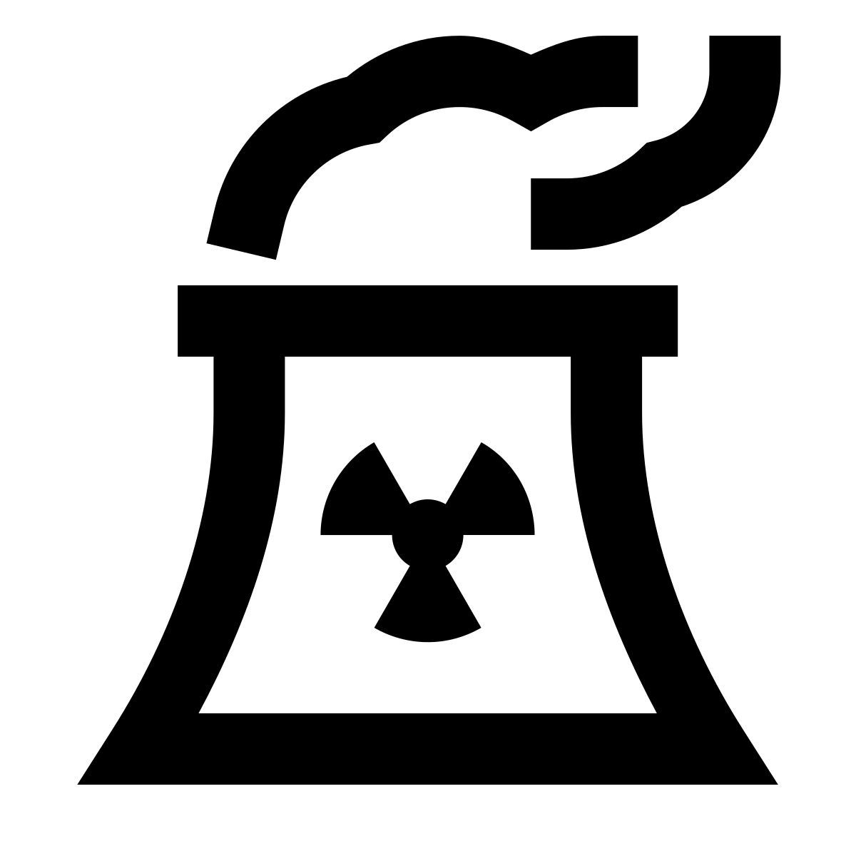 forma regular sharp style 核电站 icon