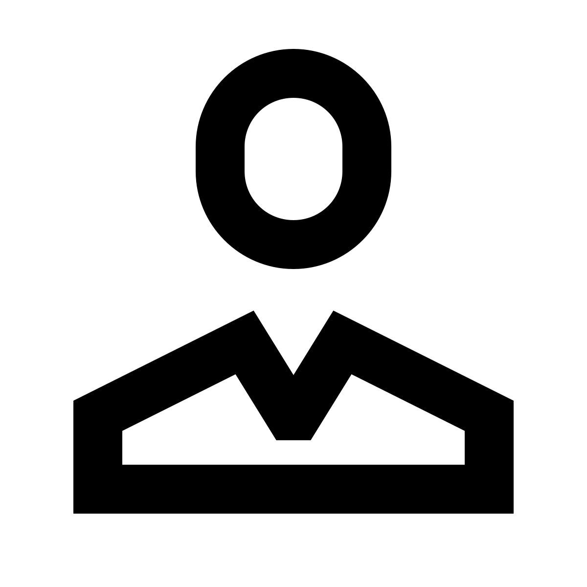 forma regular sharp style 사람 남자 icon