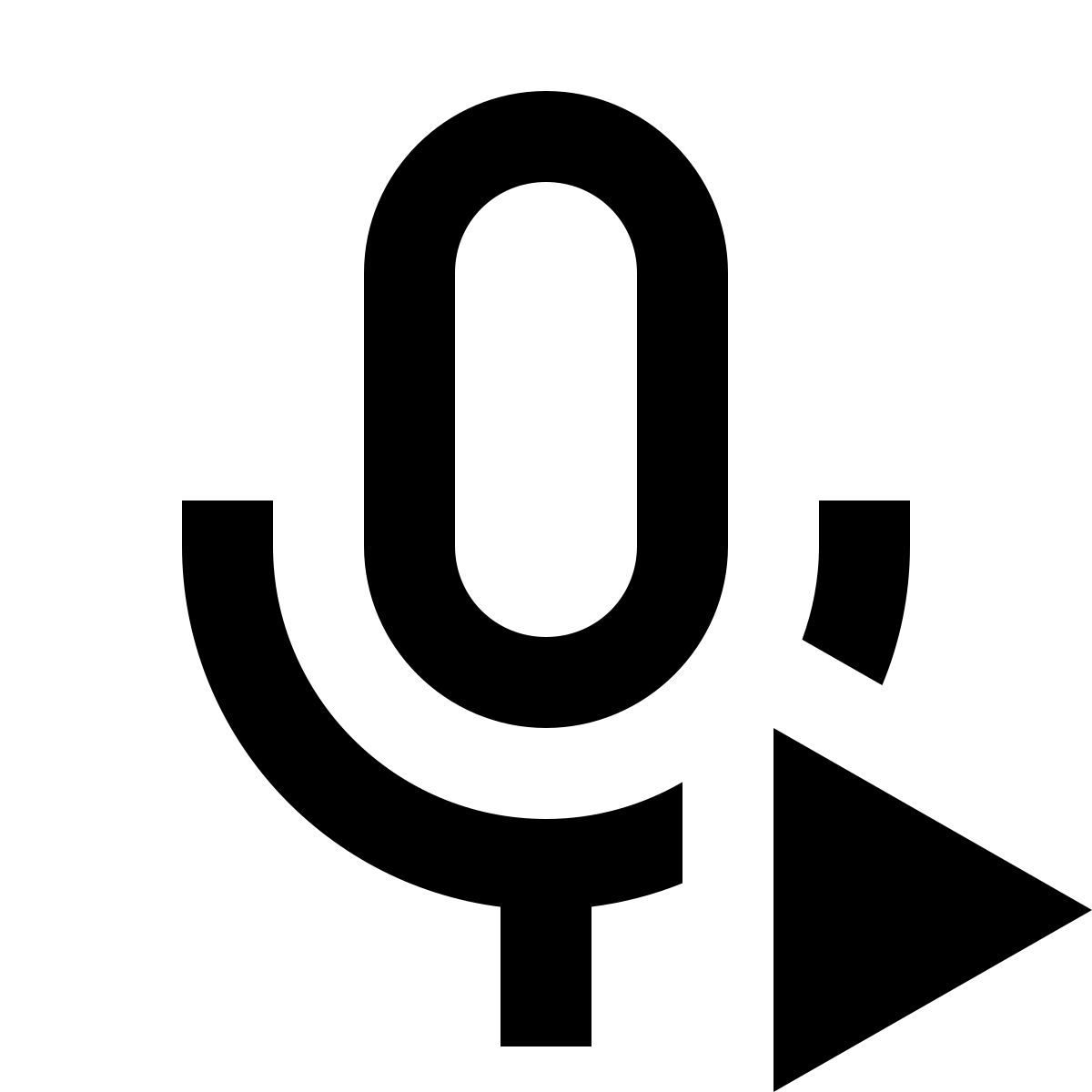 forma regular sharp style 播放录音 icon