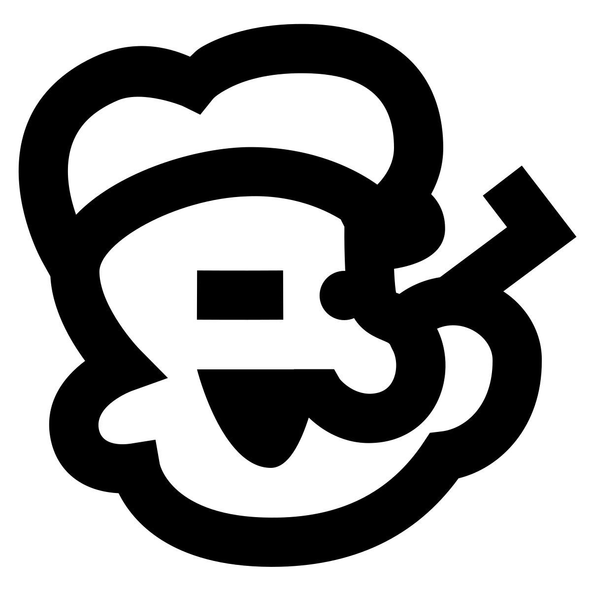 forma regular sharp style popeye icon