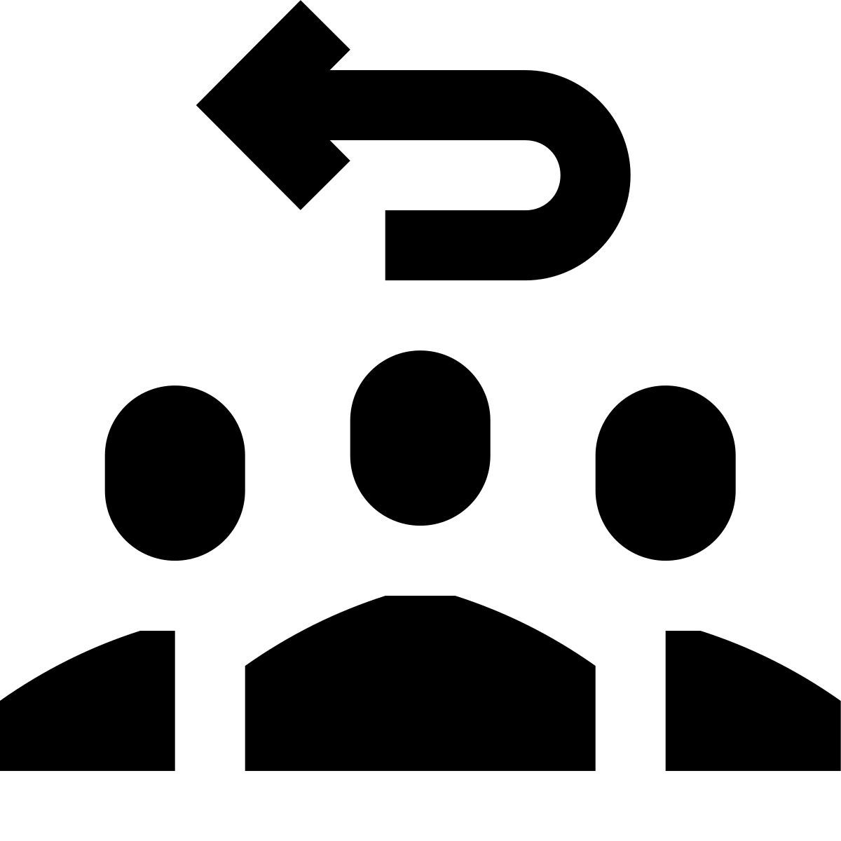 forma regular sharp style population return icon