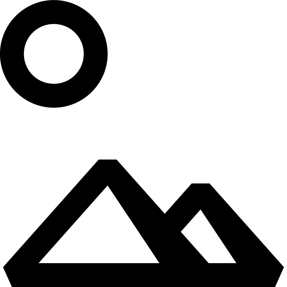 forma regular sharp style pyramids icon