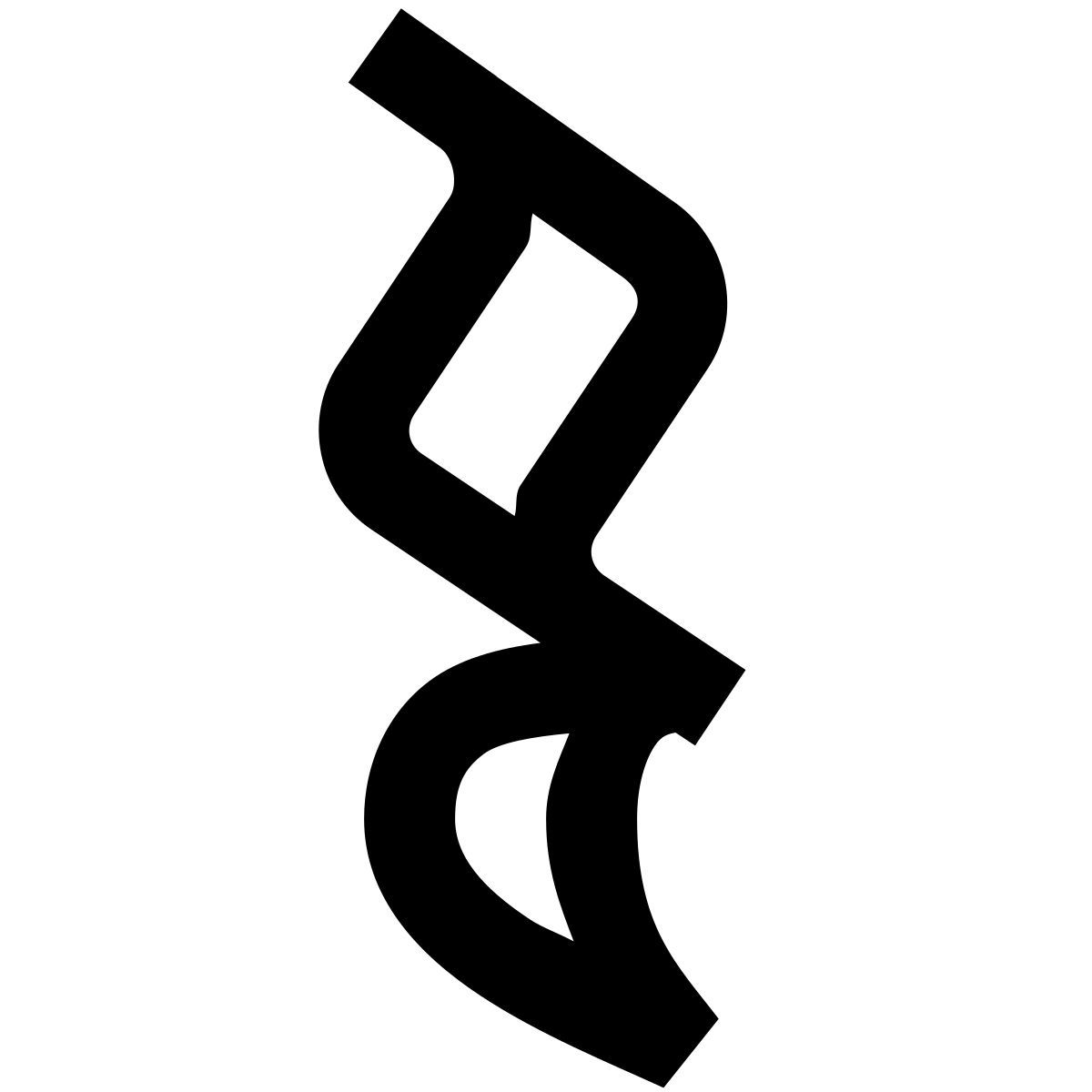 forma regular sharp style 四分之一休息 icon