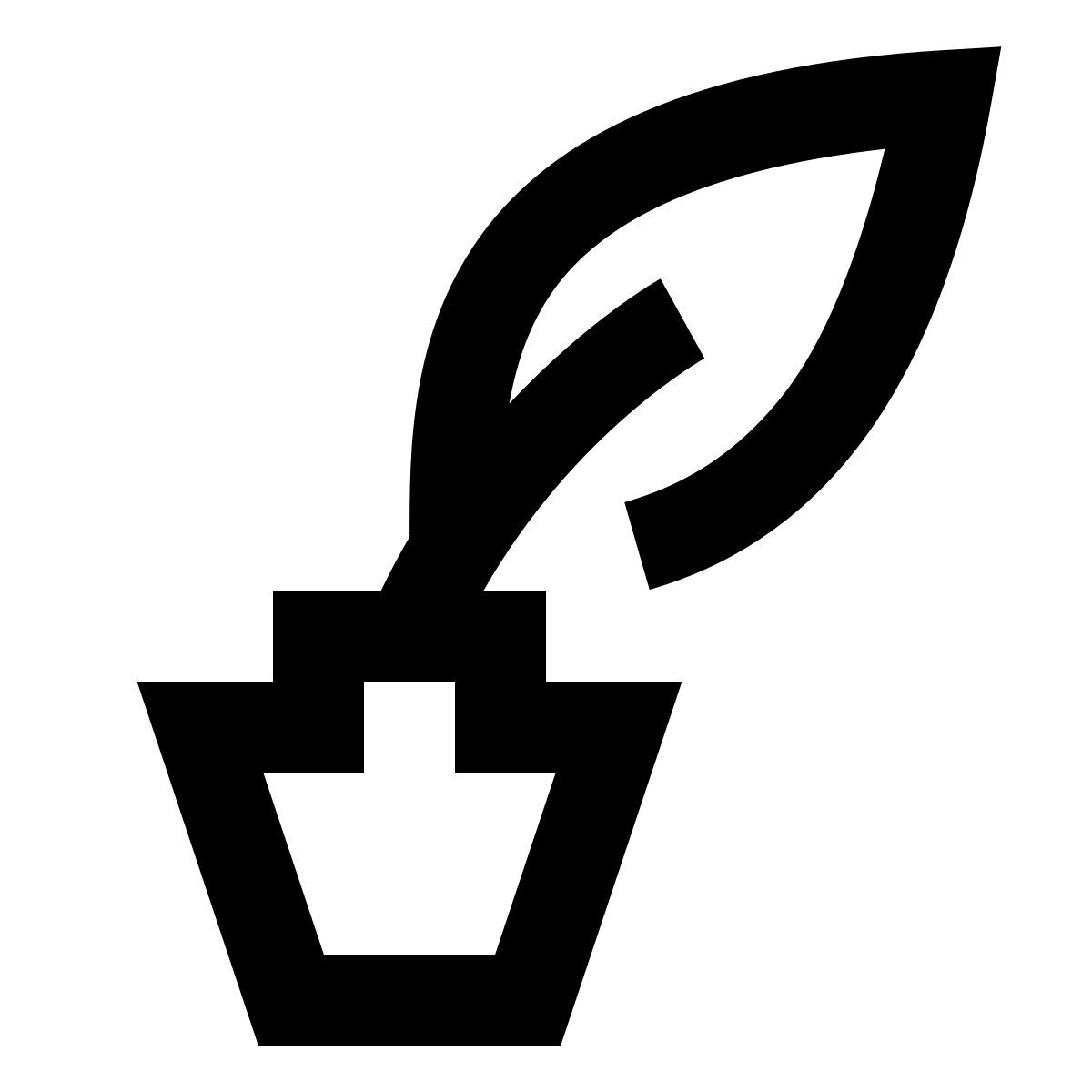 forma regular sharp style 羽毛和墨水 icon