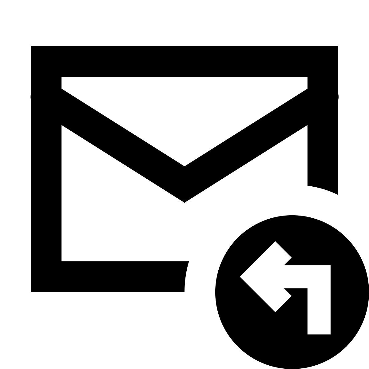 forma regular sharp style responder icon