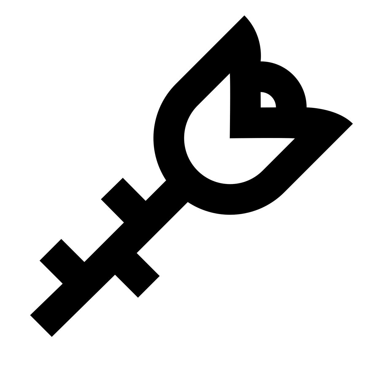 forma regular sharp style rosa icon