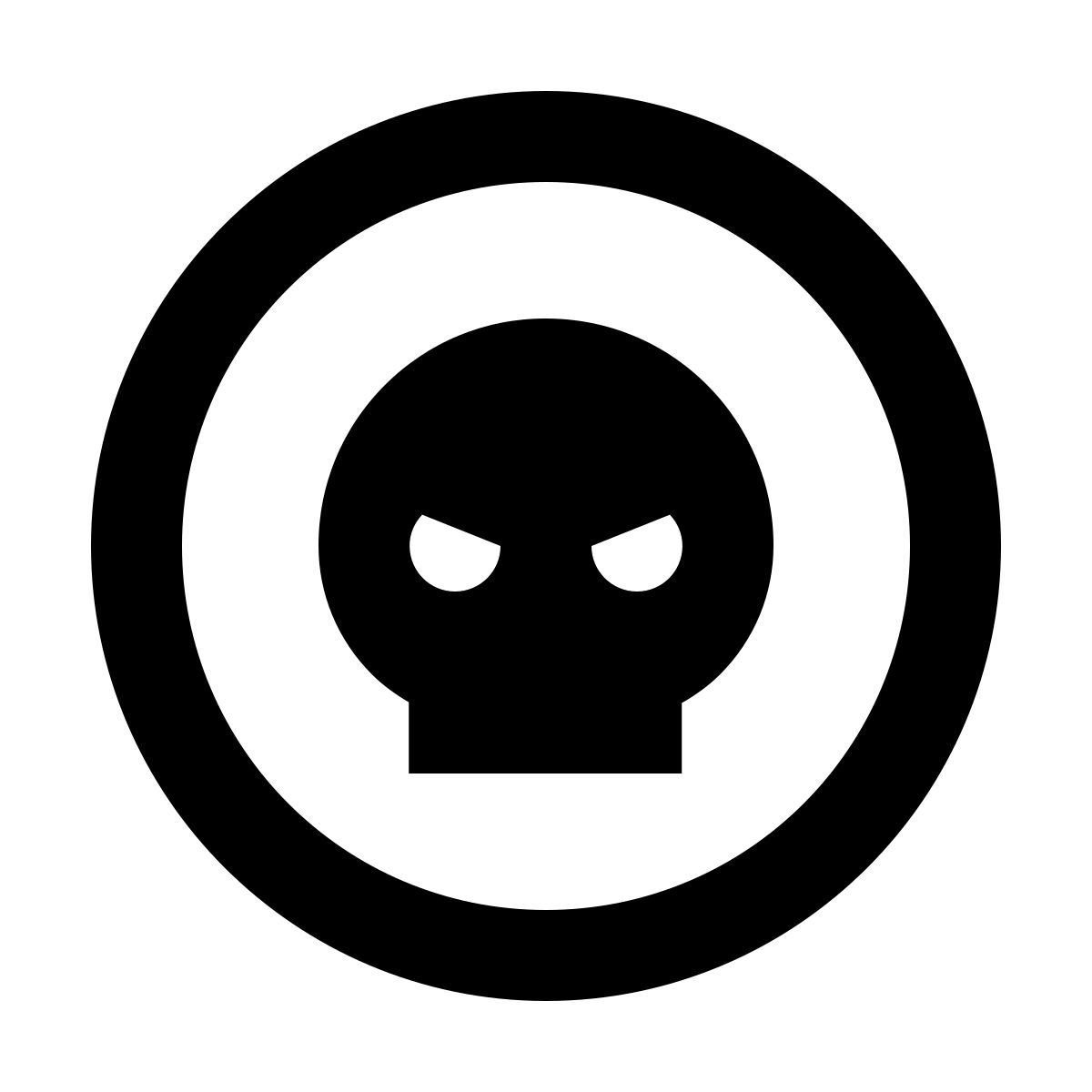 forma regular sharp style pirat icon