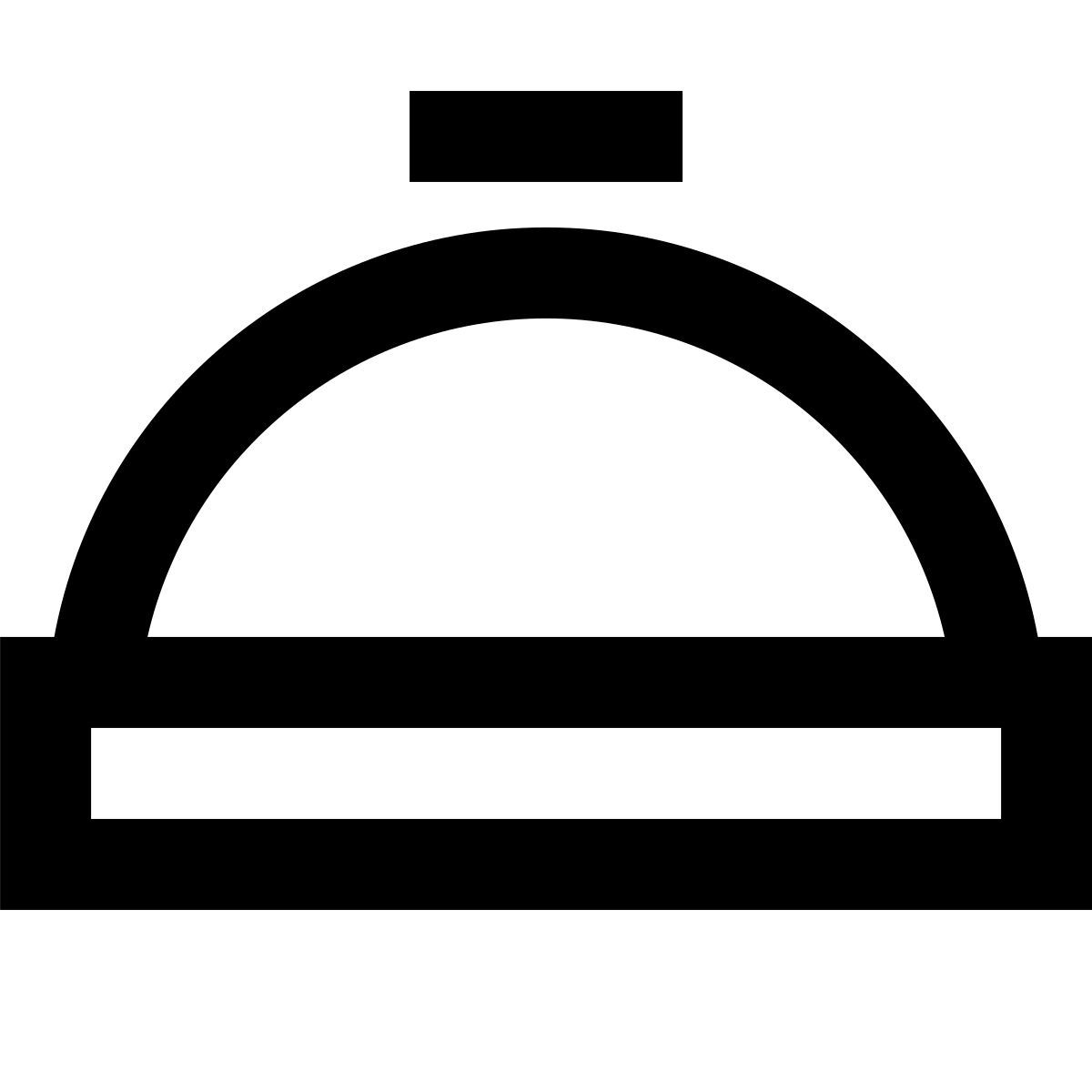 forma regular sharp style 服务铃 icon