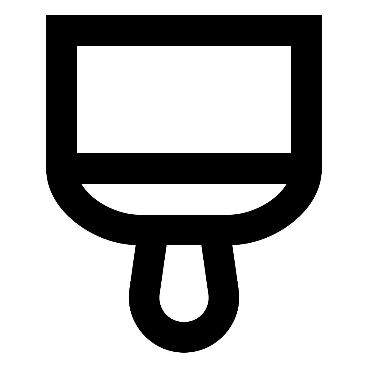 forma regular sharp style shpatel icon