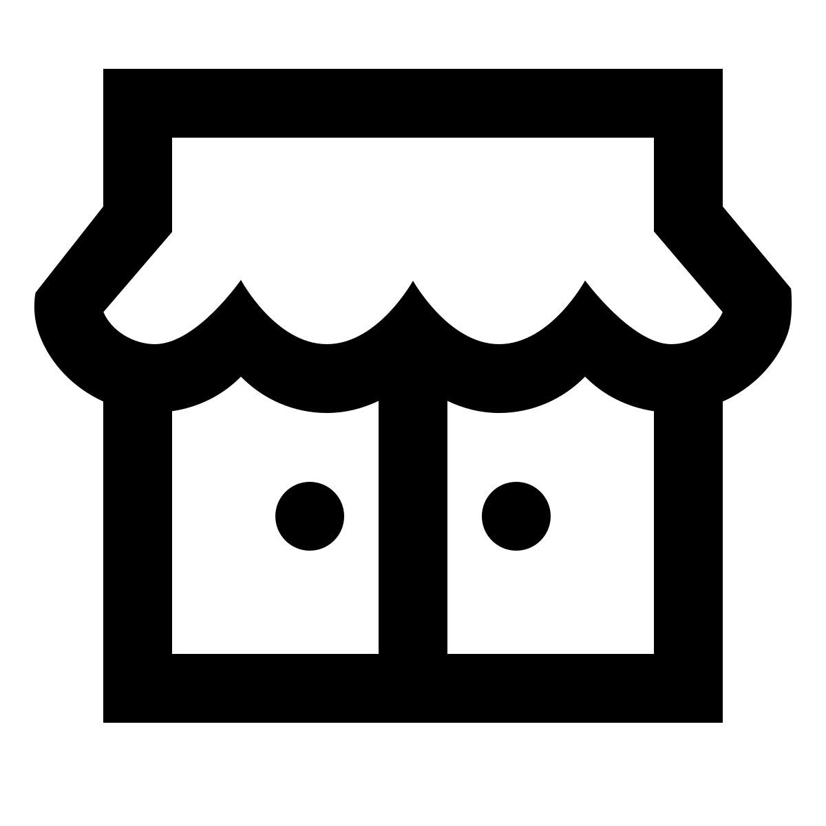 forma regular sharp style petite entreprise icon