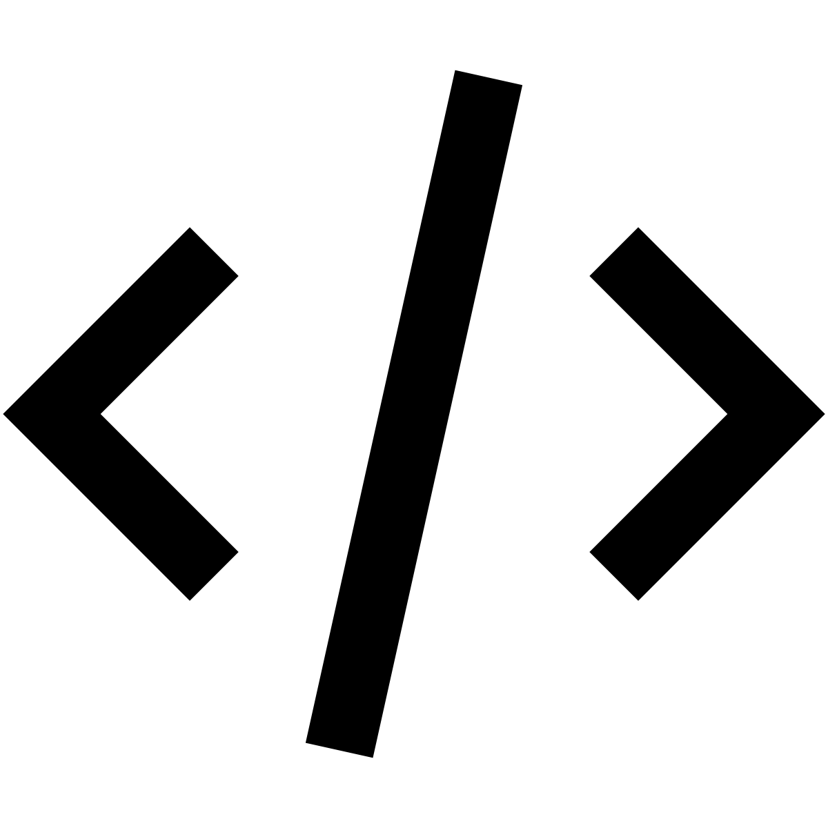 forma regular sharp style source code icon