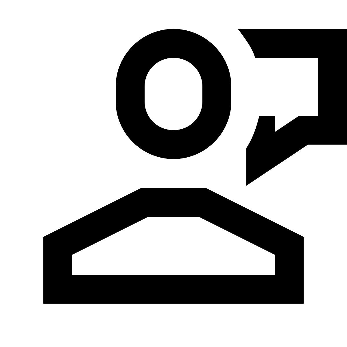 forma regular sharp style 토크 남성 icon