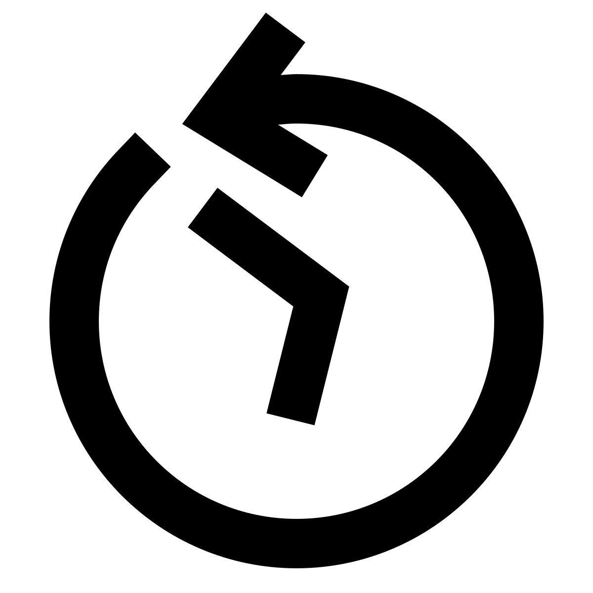 forma regular sharp style passato icon