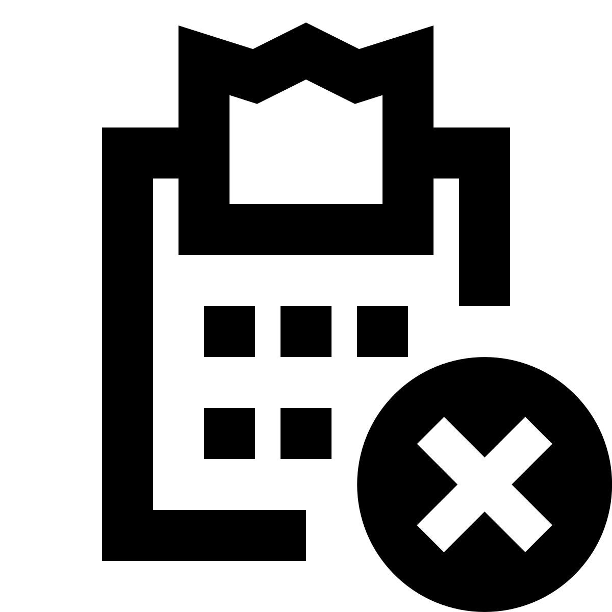 forma regular sharp style 交易被拒绝 icon