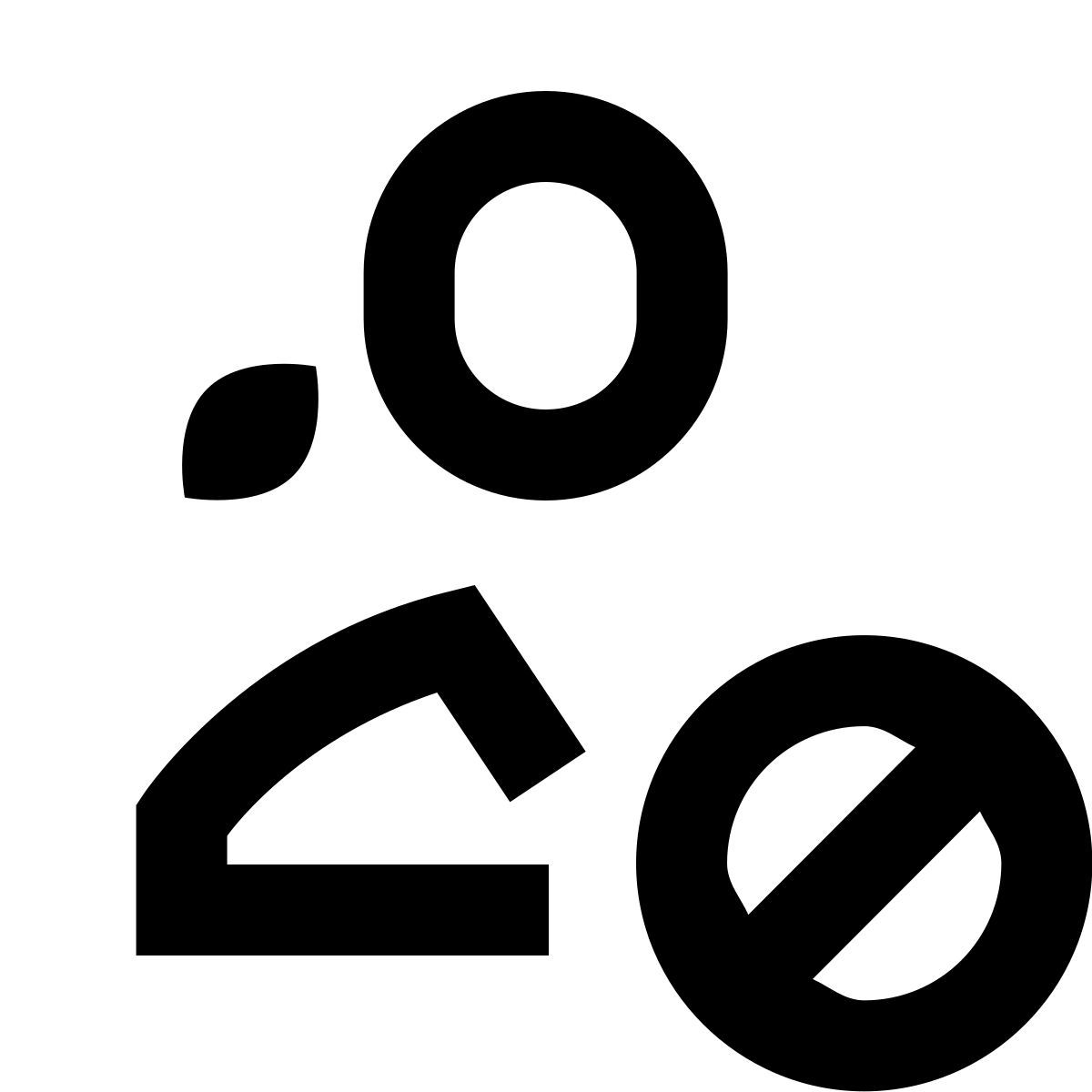 forma regular sharp style 取消关注女性 icon