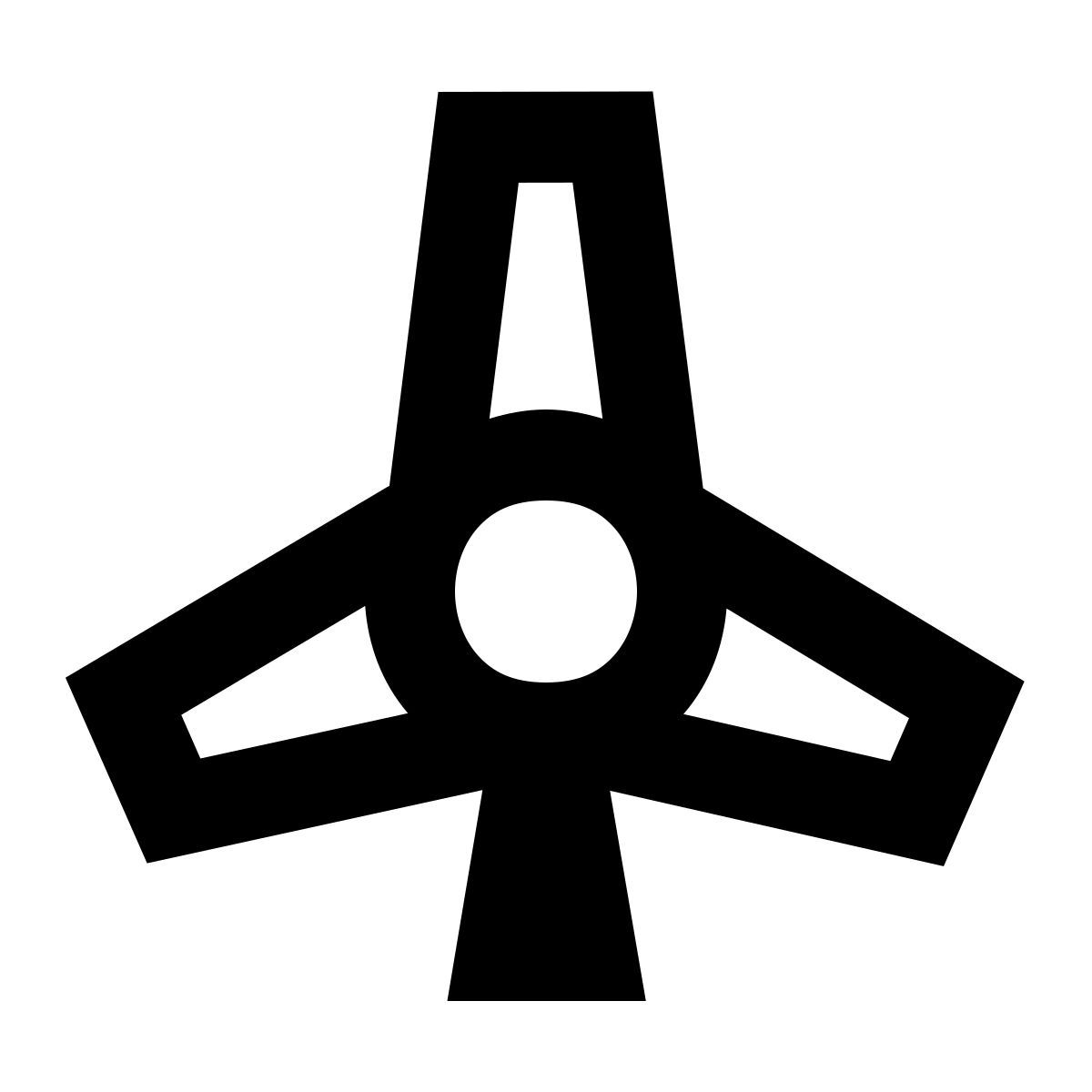 forma regular sharp style 风力发电机 icon