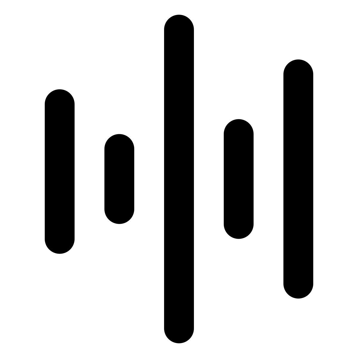 forma regular style 오디오 웨이브 icon