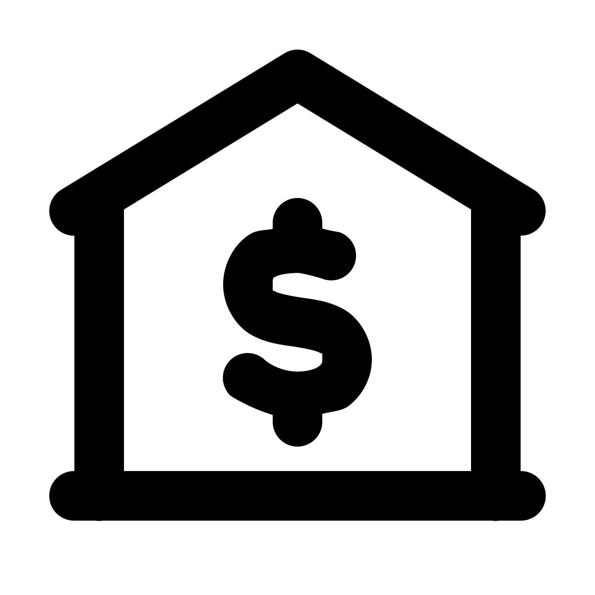 forma regular style bâtiment de banque icon