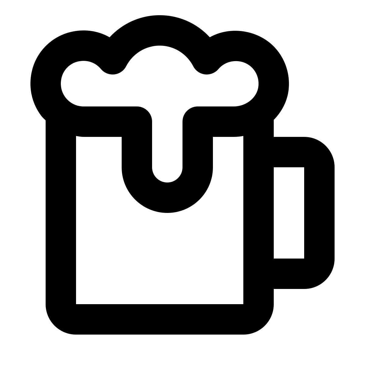 forma regular style 맥주 유리 icon