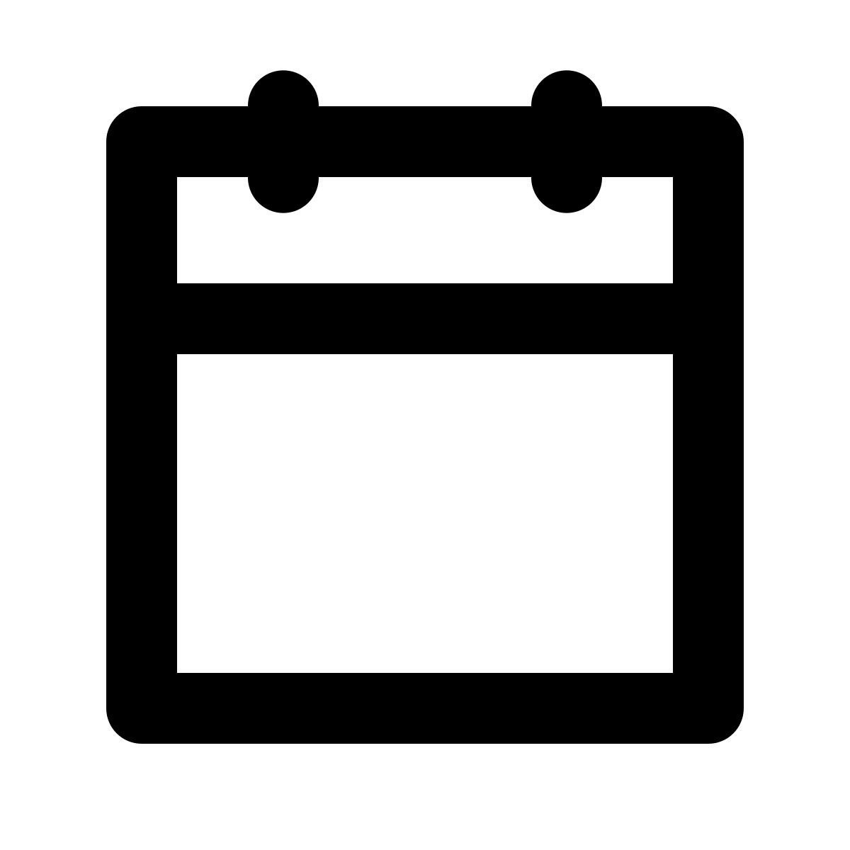 forma regular style 달력 icon