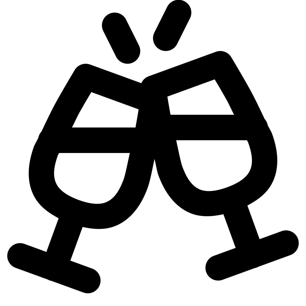 forma regular style champagne icon