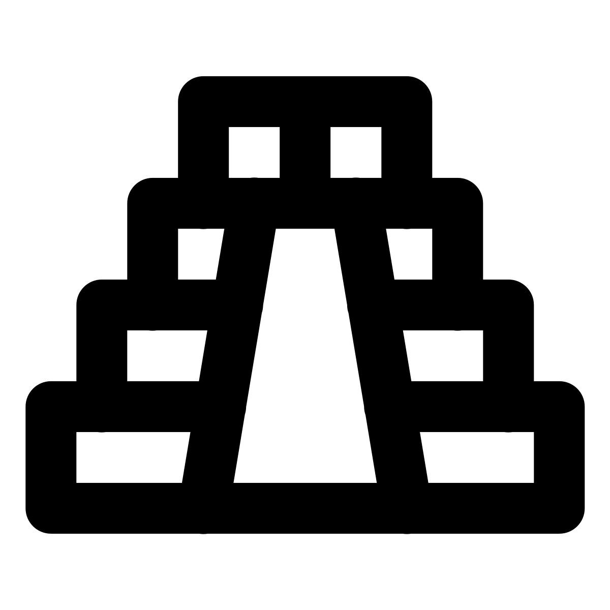 forma regular style chichen itza icon