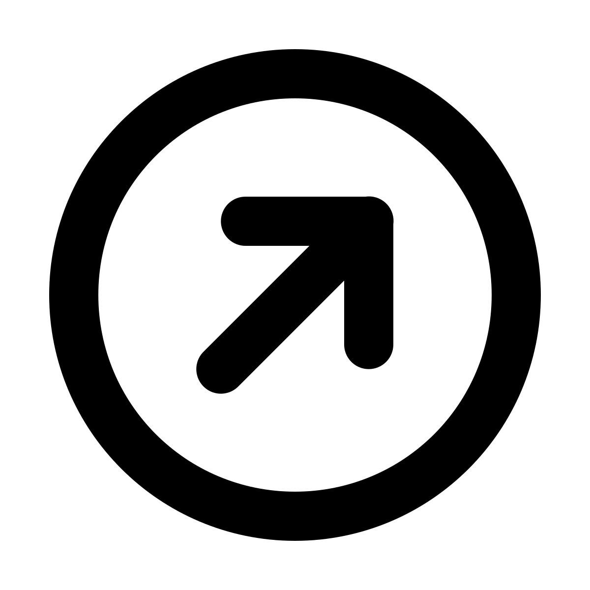 forma regular style cerchiato su a destra 2 icon