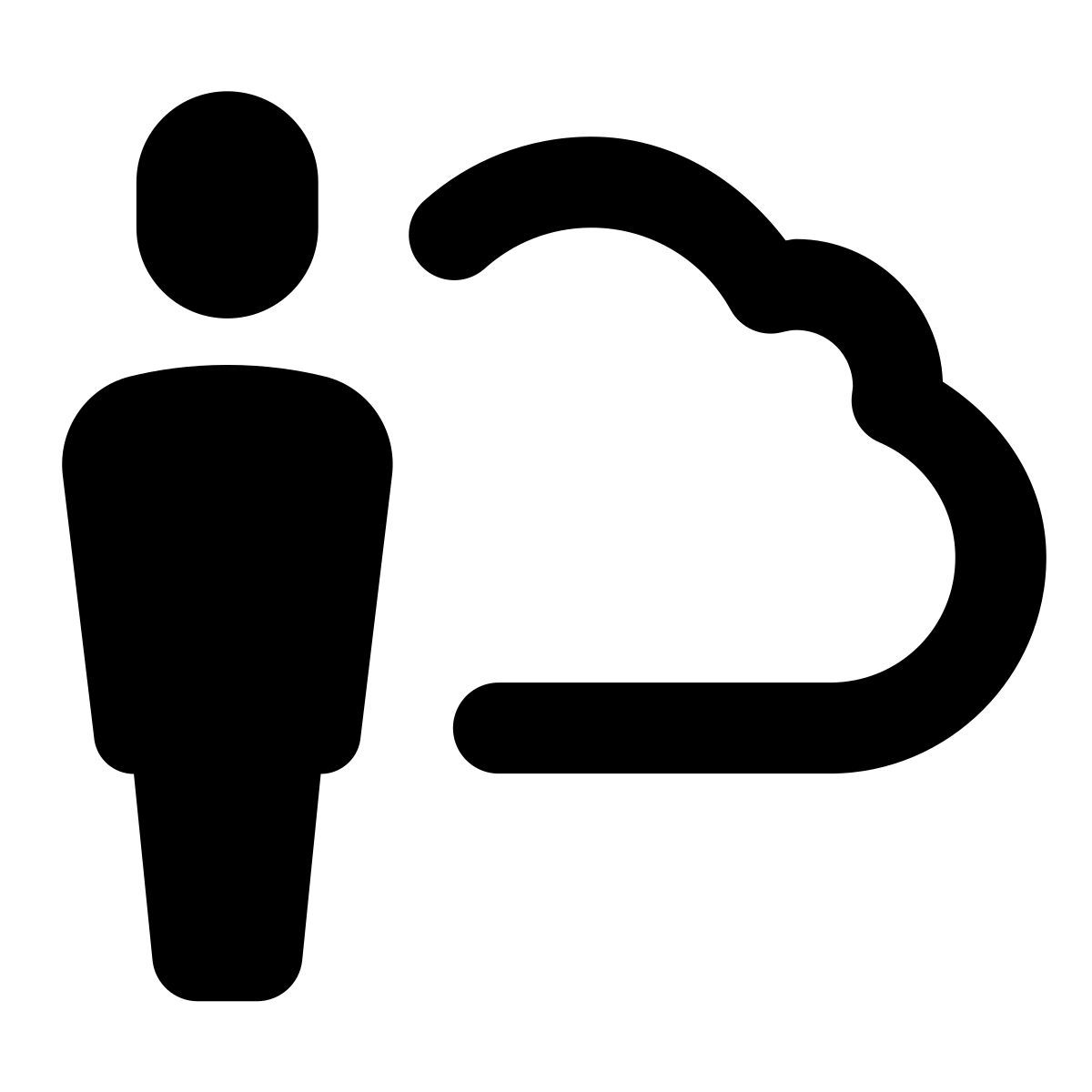 forma regular style 클라우드 비즈니스 icon