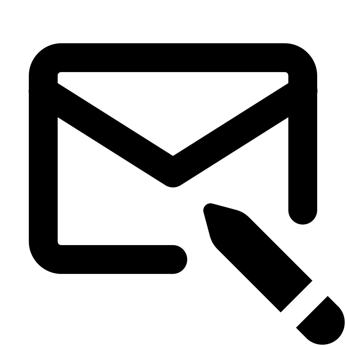 forma regular style mail verfassen icon