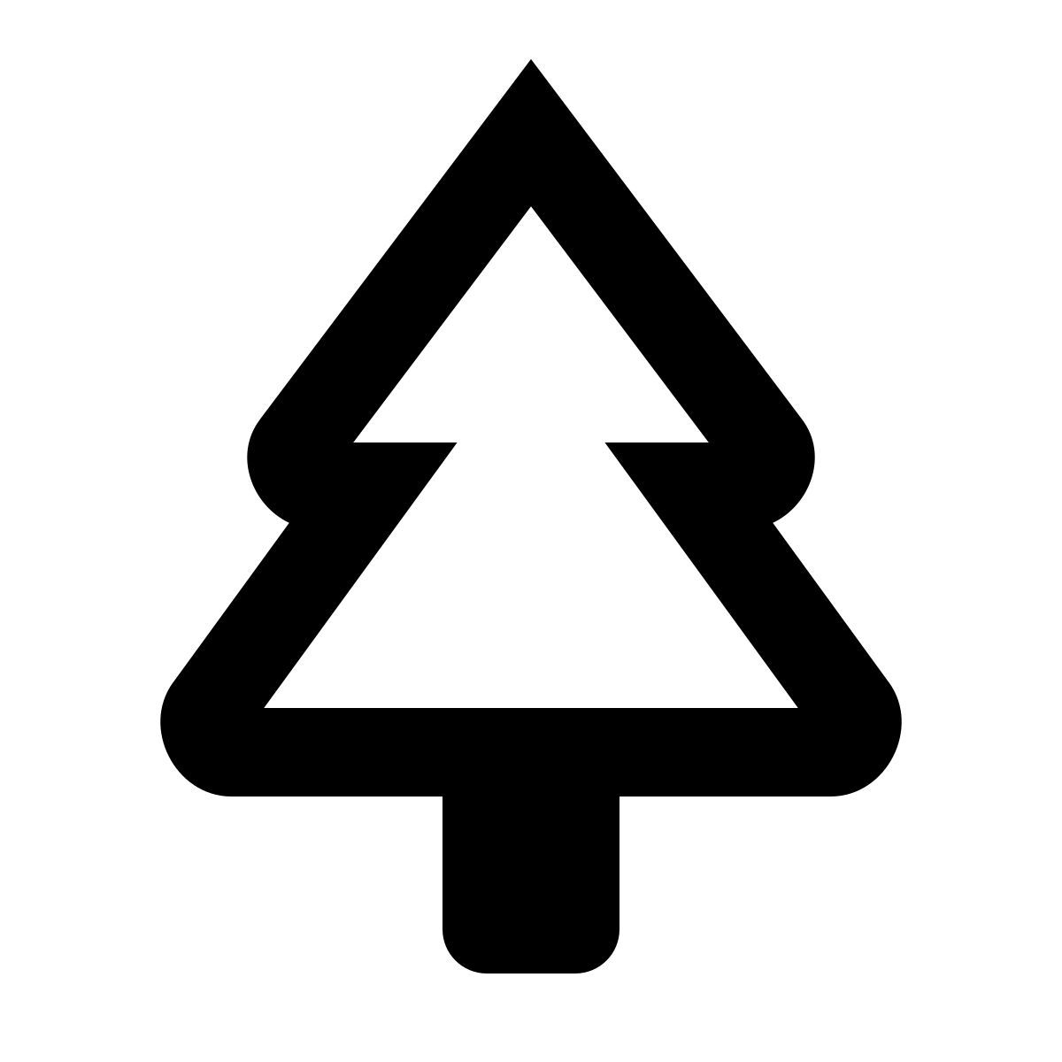 forma regular style nadelbaum icon