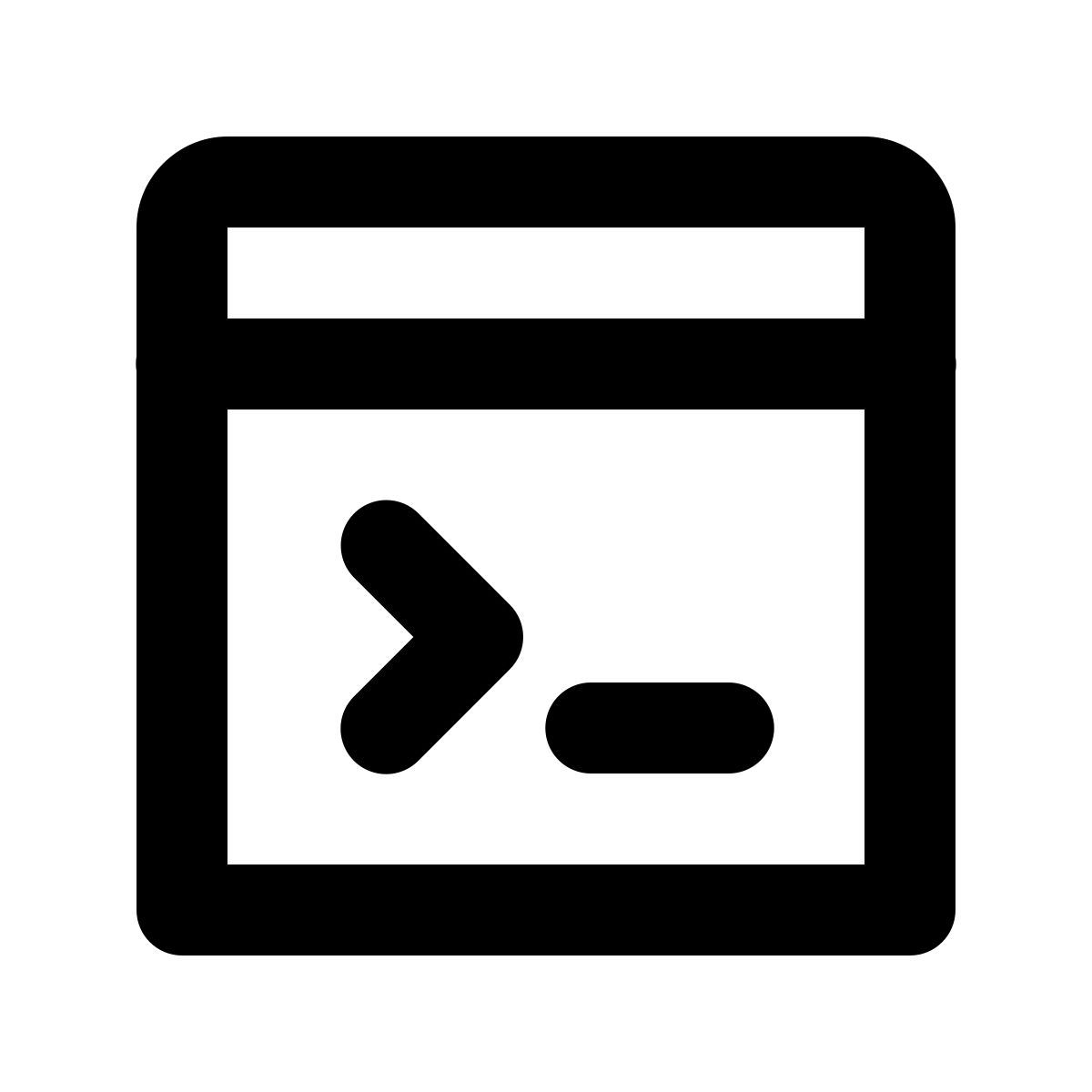 forma regular style 콘솔 icon