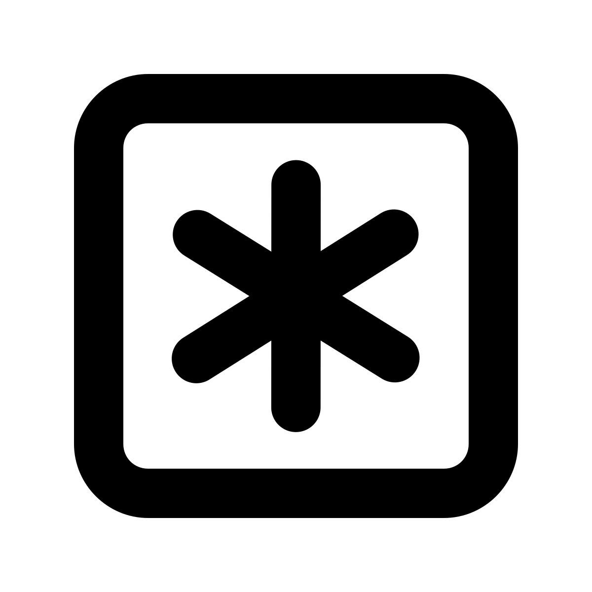 forma regular style 冷却 icon