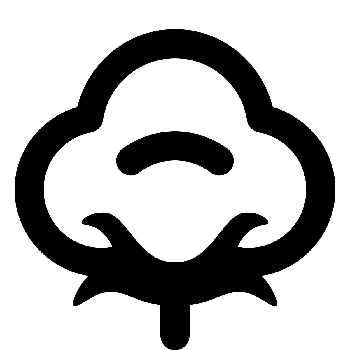 forma regular style cotone icon