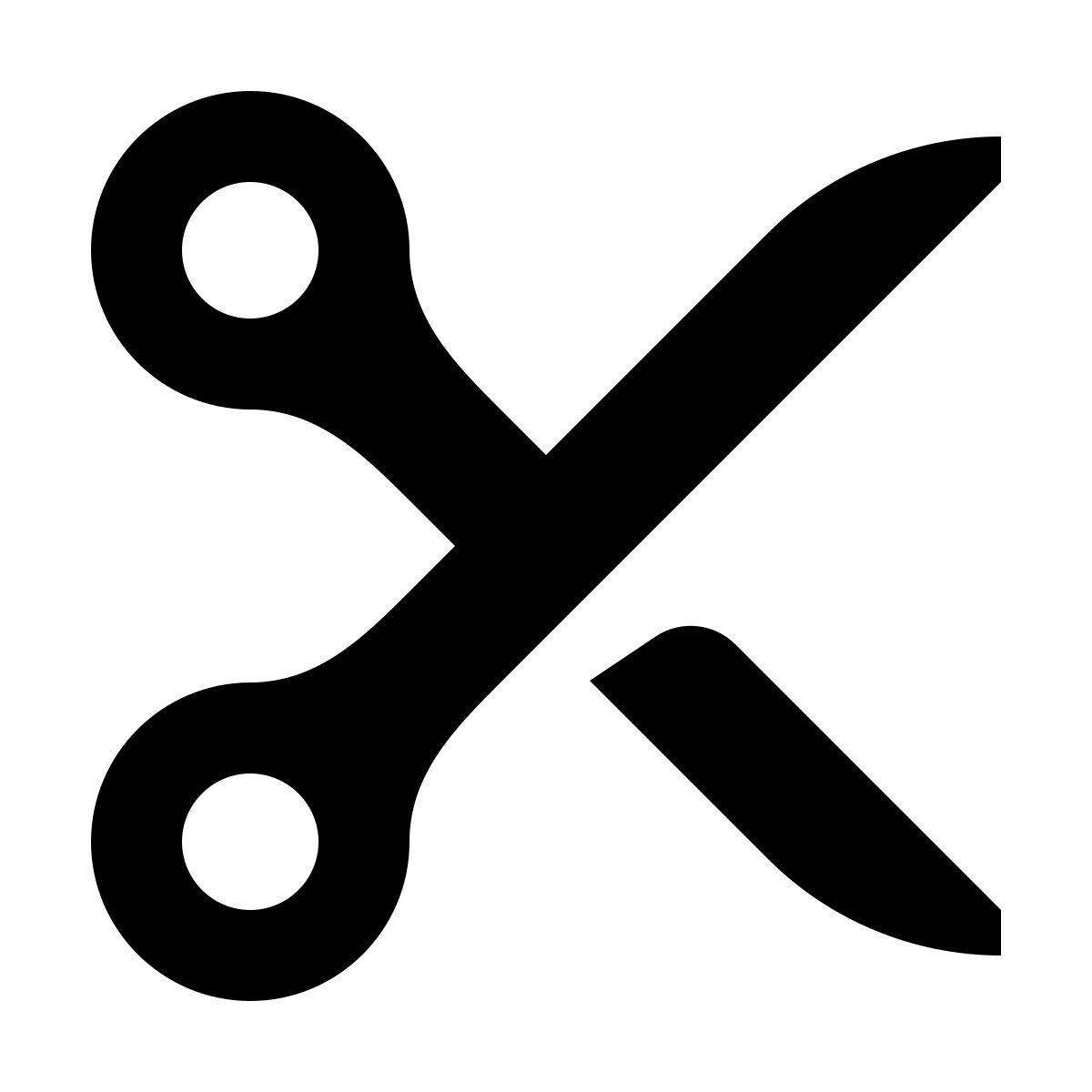 forma regular style couper icon