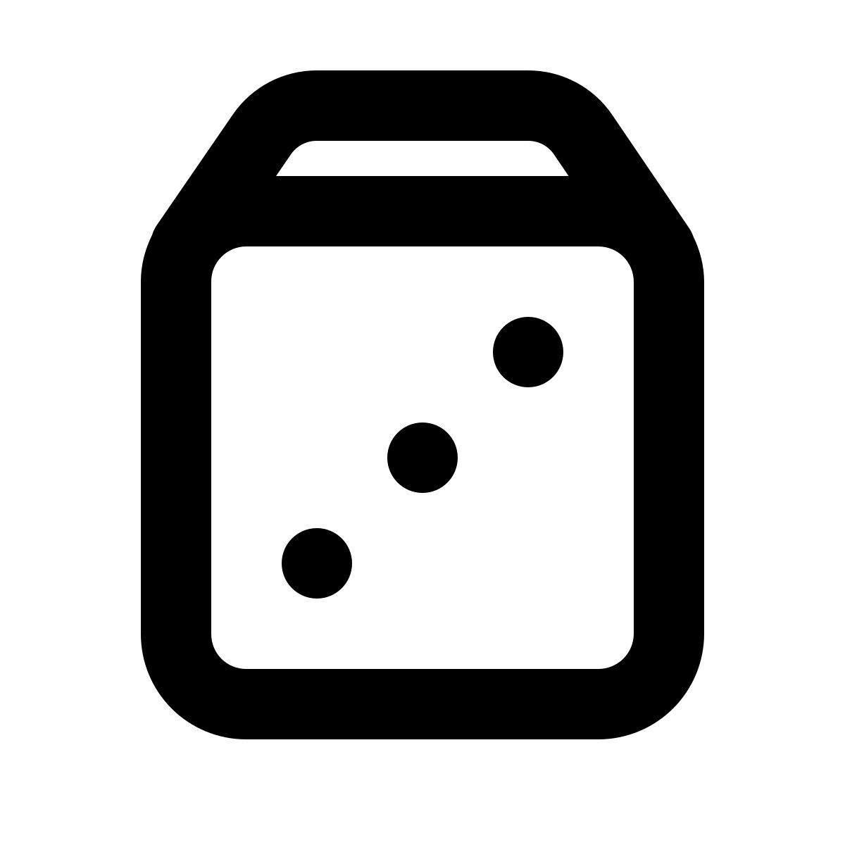 forma regular style dice icon