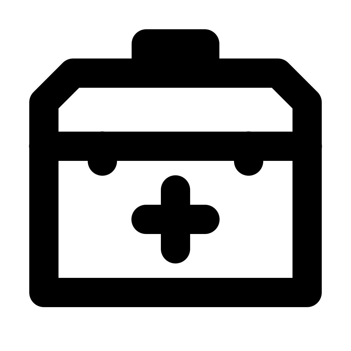 forma regular style doctors bag icon