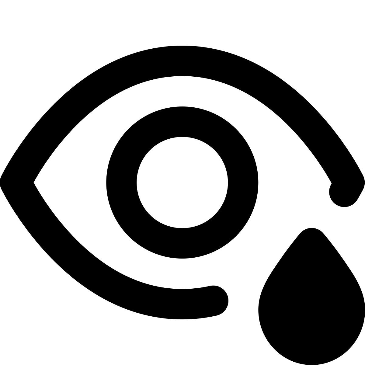 forma regular style 눈 질환 icon