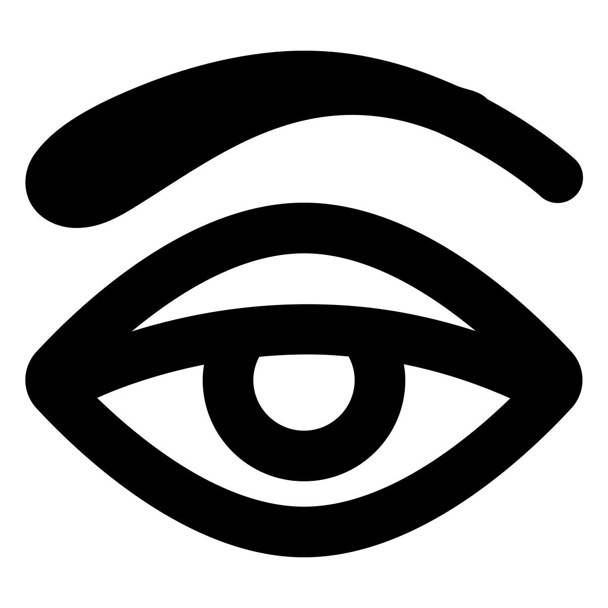 forma regular style eyebrow icon