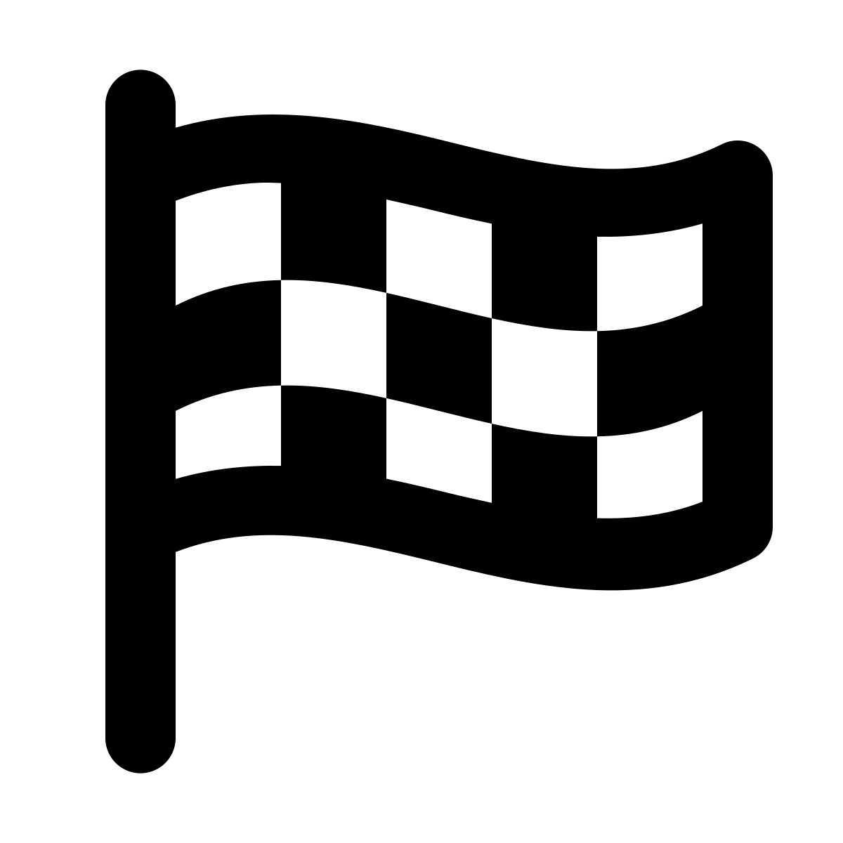 forma regular style finish flag icon