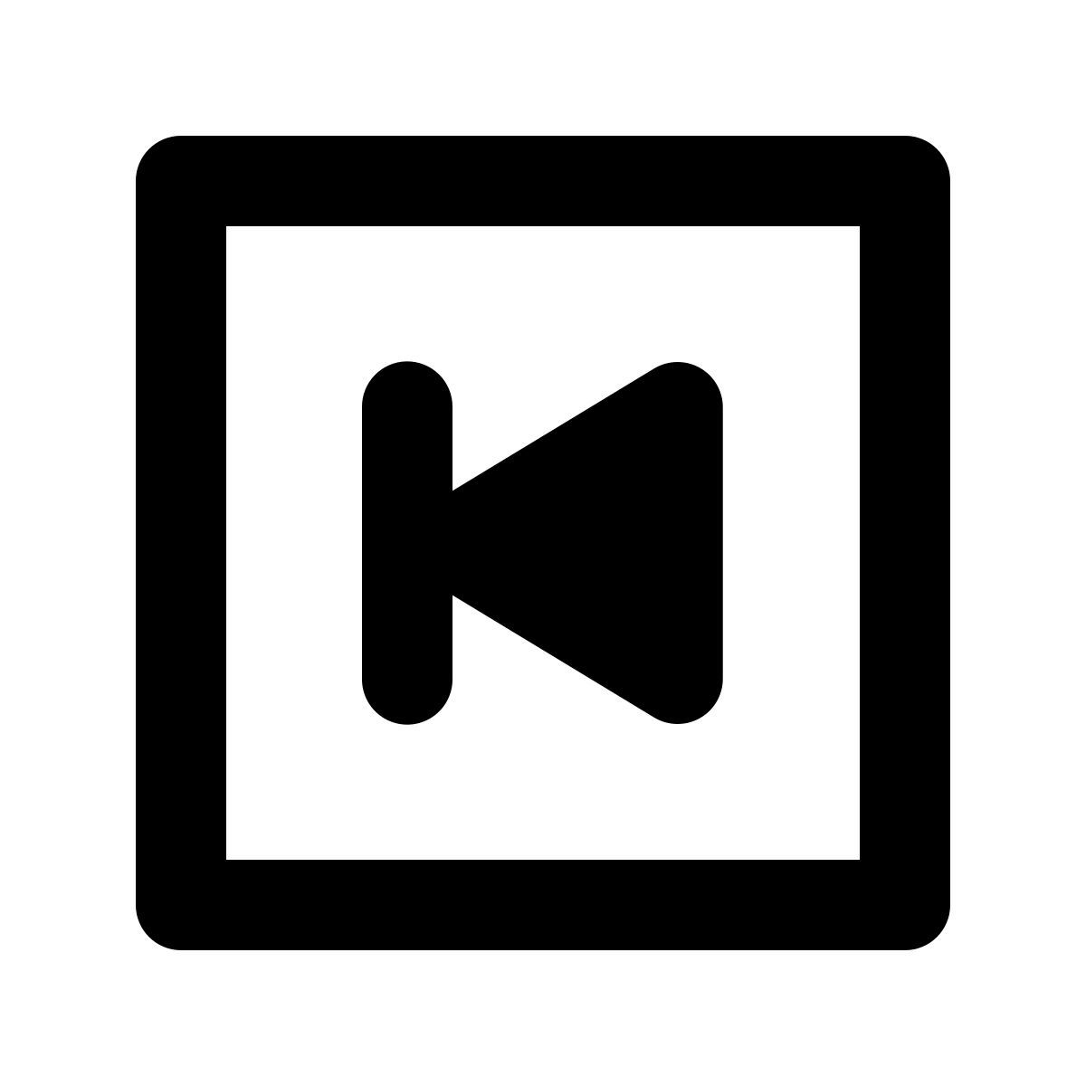 forma regular style previous icon