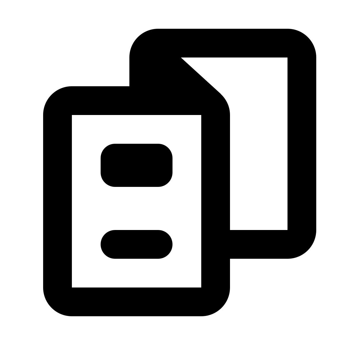 forma regular style 折叠小册子 icon