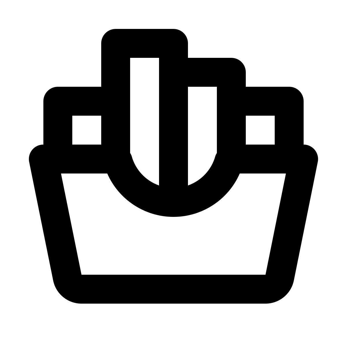 forma regular style 감자 튀김 icon