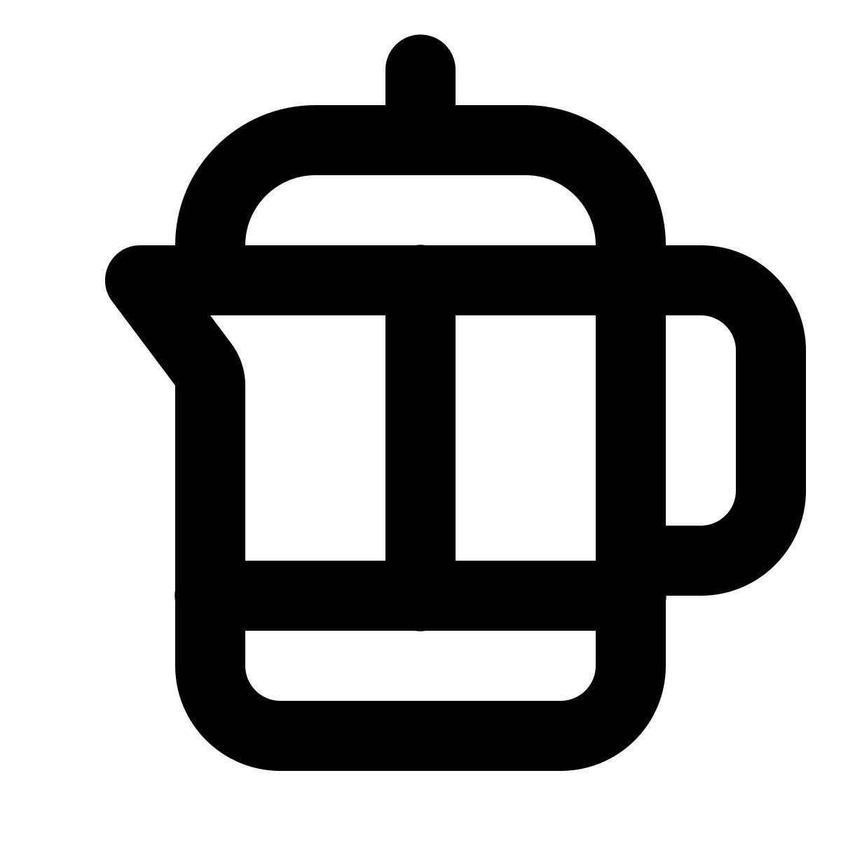 forma regular style pressa francese icon