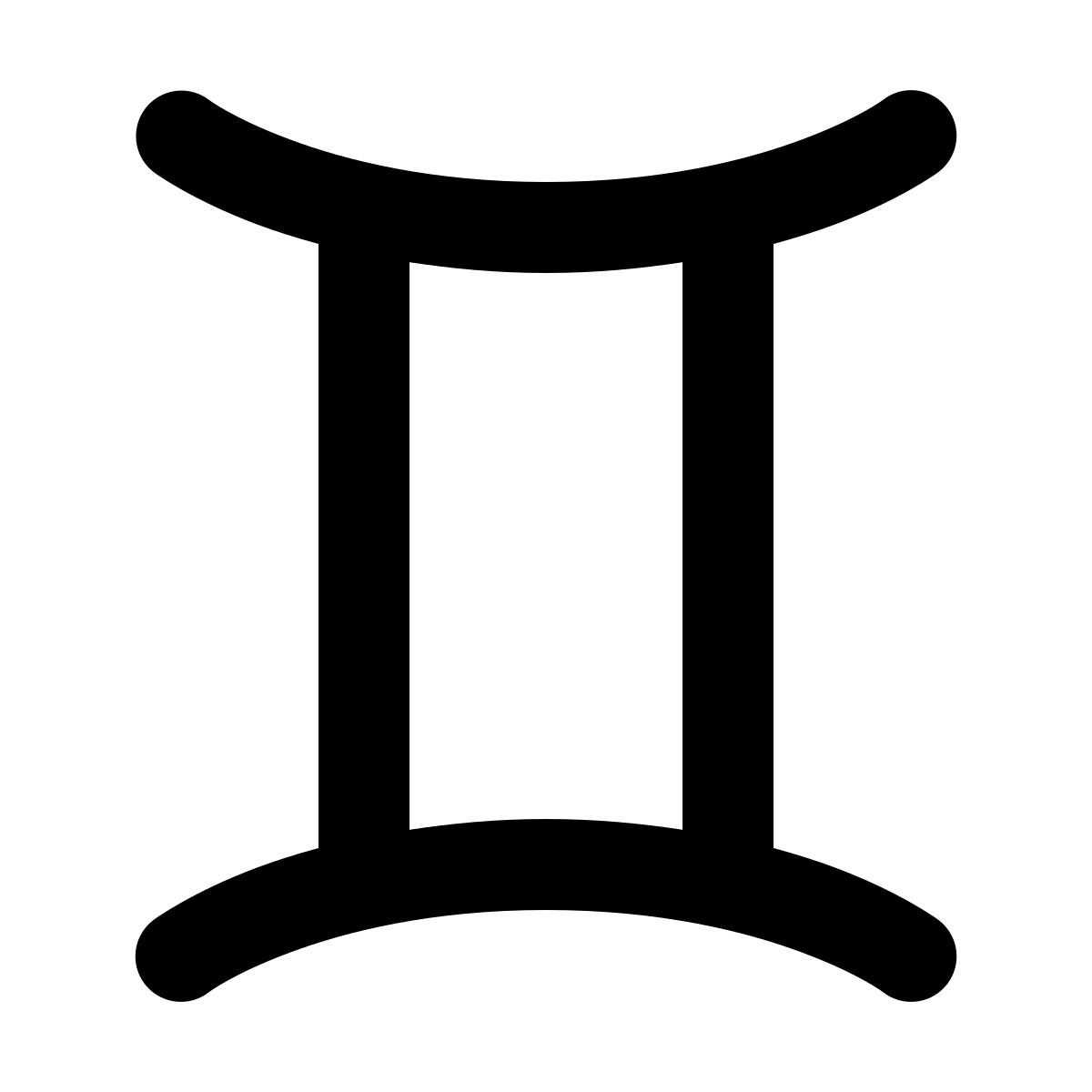 forma regular style gémeaux icon